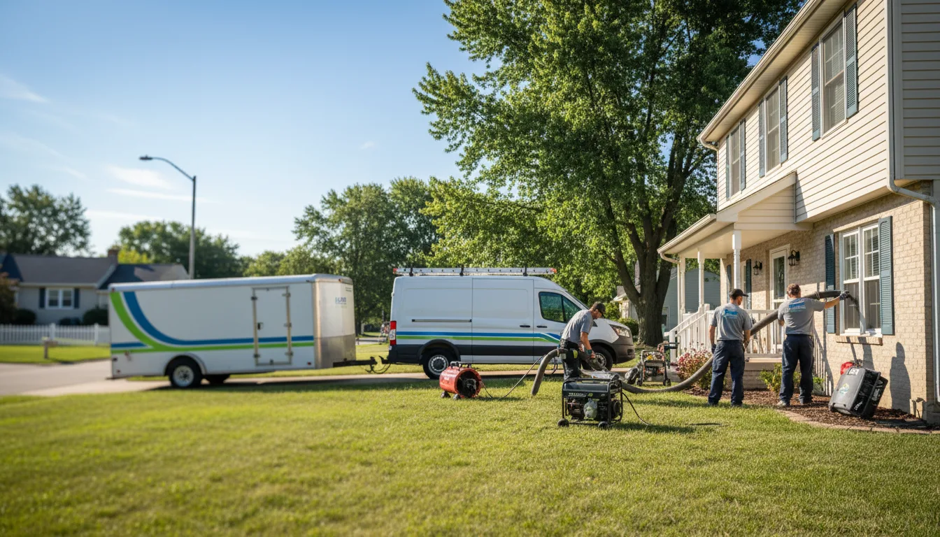 Flooded Basement Restoration And Cleanup With Repair in Adel, IA near me